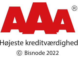 Nimand A/S har nu AAA kreditvrdighed fra Bisnode