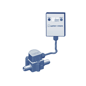 Flowmeter with LCD display