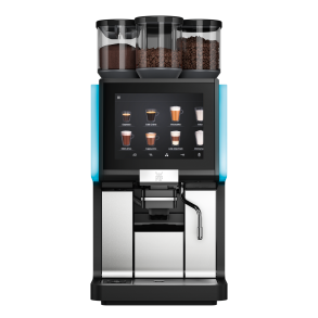 WMF 1500 S+, Easy Milk, 2 bean hoppers & 1 topping hopper