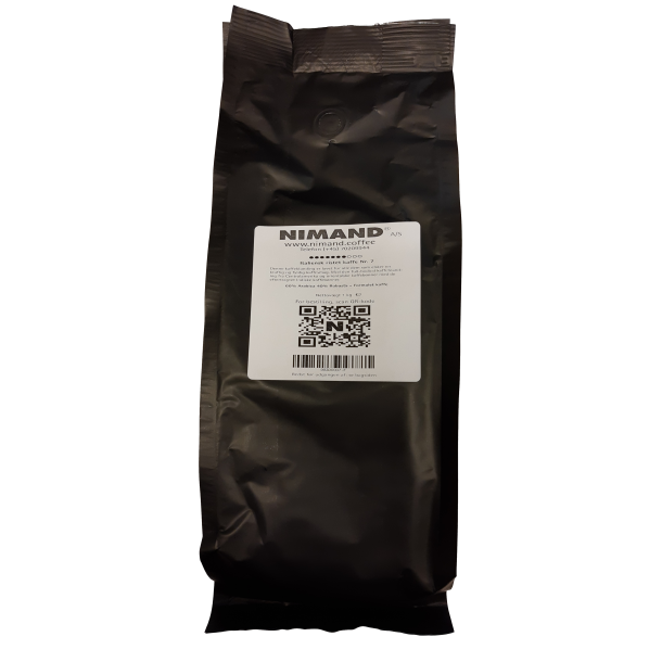 Italiensk ristet kaffe nr. 7 (Malet kaffe)