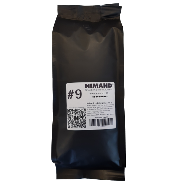Italiensk ristet espresso nr.9